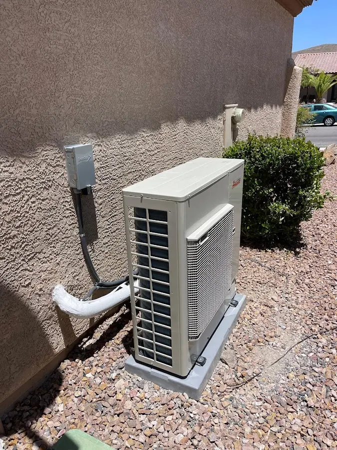 Residential air conditioning condenser unit in Pine Hills